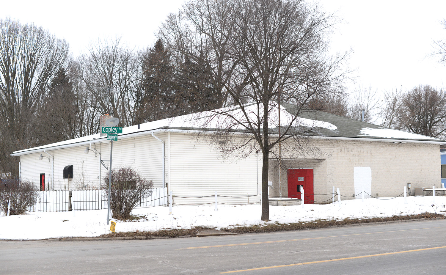 Copley Road building was former Weathervane theater building